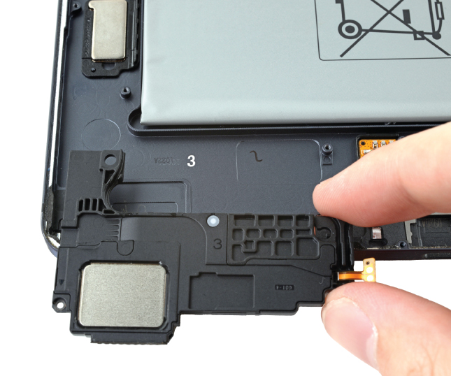 Réparation des haut-parleurs de tablette