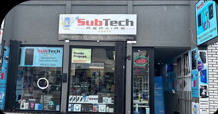 Boutique Sub Tech Repairs au 757 Rue Beaubien Est à Montréal